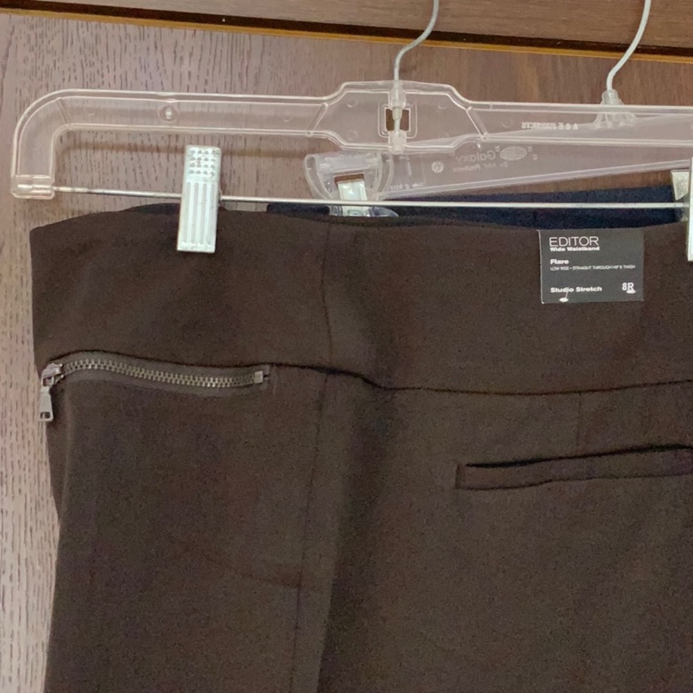 Express Editor pants size 8R flare leg, NWT